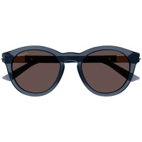 Hodinky & Bižuterie sluneční brýle Gucci Occhiali da Sole  Web GG1501S 003 Modrá