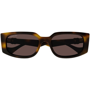 Hodinky & Bižuterie Ženy sluneční brýle Gucci Occhiali da Sole  GG1534S 002 Hnědá