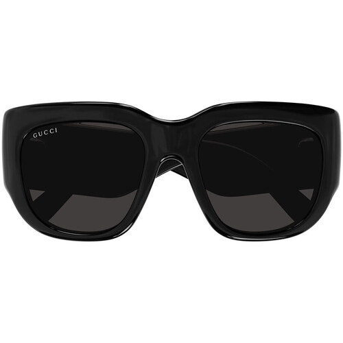 Hodinky & Bižuterie sluneční brýle Gucci Occhiali da Sole  GG1545S 001 Černá