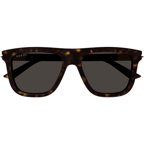 Hodinky & Bižuterie Muži sluneční brýle Gucci Occhiali da Sole  Web GG1502S 002 Hnědá