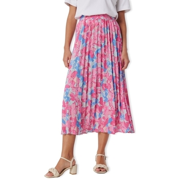 Only Krátké sukně Alva Midi Skirt - Azalea Pink - Růžová
