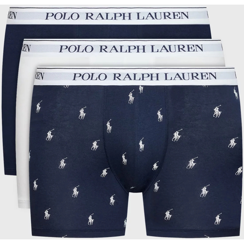 Spodní prádlo Muži Boxerky Ralph Lauren 714830300 Modrá