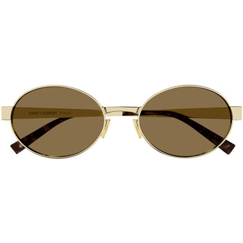 Hodinky & Bižuterie sluneční brýle Yves Saint Laurent Occhiali da Sole Saint Laurent SL 692 004 Zlatá