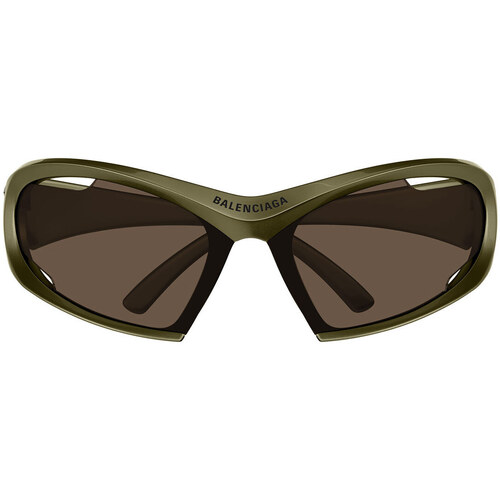 Hodinky & Bižuterie sluneční brýle Balenciaga Occhiali da Sole  Extreme BB0318S 004 Zelená