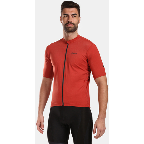 Textil Trička s krátkým rukávem Kilpi Pánský cyklistický dres  CAVALET-M Červená