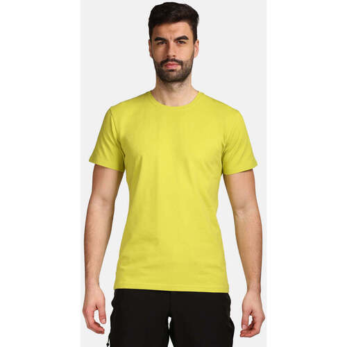 Textil Trička s krátkým rukávem Kilpi Pánské bavlněné tričko  PROMO-M Zelená