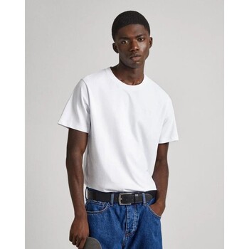 Pepe jeans Trička s krátkým rukávem PM509206 CONNOR - Bílá