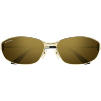 Hodinky & Bižuterie sluneční brýle Balenciaga Occhiali da Sole  BB0336S 003 Zlatá