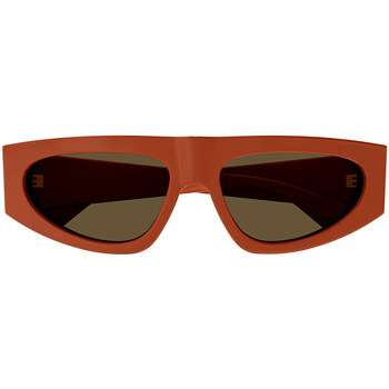 Hodinky & Bižuterie Ženy sluneční brýle Bottega Veneta Occhiali da Sole  BV1277S 004 Oranžová
