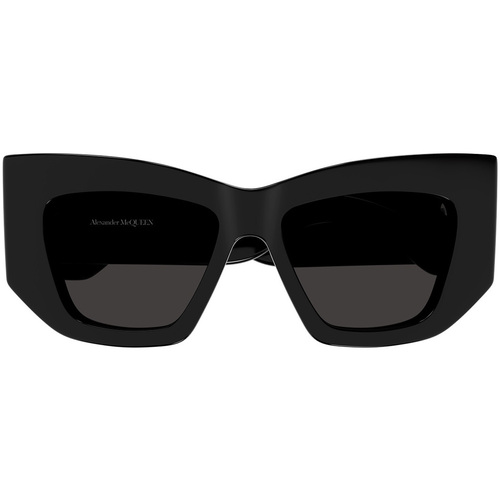 Hodinky & Bižuterie Ženy sluneční brýle McQ Alexander McQueen Occhiali da Sole  AM0448S 001 Černá