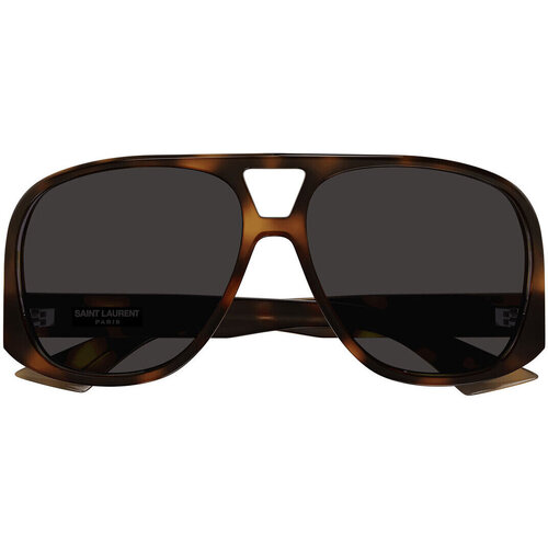 Hodinky & Bižuterie Muži sluneční brýle Yves Saint Laurent Occhiali da Sole Saint Laurent SL 652 Solace 003 Hnědá