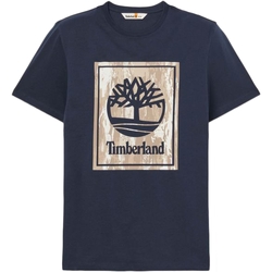 Textil Muži Trička s krátkým rukávem Timberland 236615 Modrá