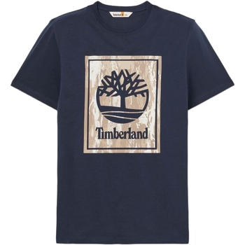 Timberland Trička s krátkým rukávem 236615 - Modrá