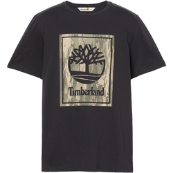 Textil Muži Trička s krátkým rukávem Timberland 236620 Černá