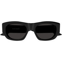 Hodinky & Bižuterie Ženy sluneční brýle McQ Alexander McQueen Occhiali da Sole  AM0450S 001 Černá