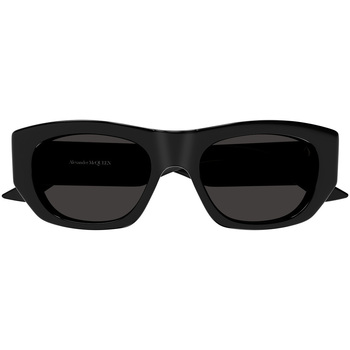 Hodinky & Bižuterie Ženy sluneční brýle McQ Alexander McQueen Occhiali da Sole  AM0450S 001 Černá