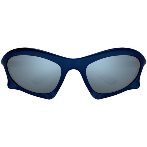 Hodinky & Bižuterie Muži sluneční brýle Balenciaga Occhiali da Sole  BB0229S 006 Modrá