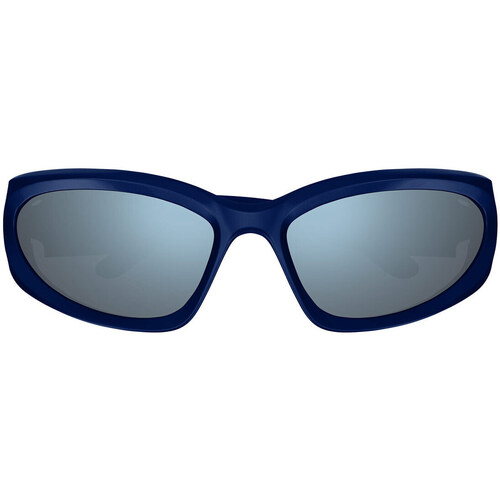 Hodinky & Bižuterie Muži sluneční brýle Balenciaga Occhiali da Sole  Justin Bieber BB0157S 009 Modrá