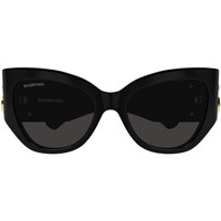 Hodinky & Bižuterie Ženy sluneční brýle Balenciaga Occhiali da Sole  BB0322S 002 Černá