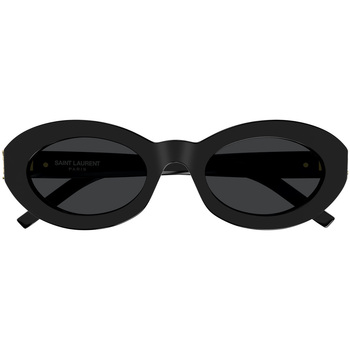 Hodinky & Bižuterie Ženy sluneční brýle Yves Saint Laurent Occhiali da Sole Saint Laurent SL M136 001 Černá