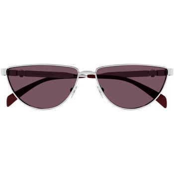 McQ Alexander McQueen sluneční brýle Occhiali da Sole AM0456S 003 - Stříbrná