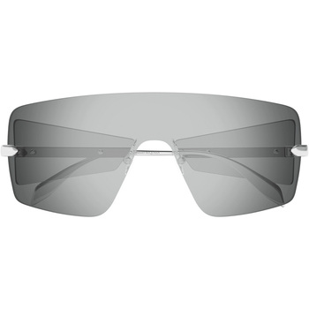 McQ Alexander McQueen sluneční brýle Occhiali da Sole AM0460S 002 - Stříbrná