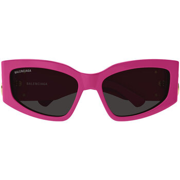 Hodinky & Bižuterie Ženy sluneční brýle Balenciaga Occhiali da Sole  BB0321S 006 Růžová