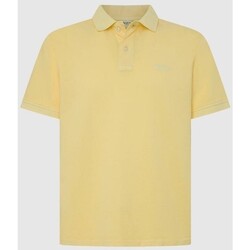Textil Muži Trička s krátkým rukávem Pepe jeans PM542099 NEW OLIVER GD Žlutá