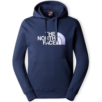 The North Face Mikiny Sweatshirt Hooded Light Drew Peak - Summit Navy - Modrá