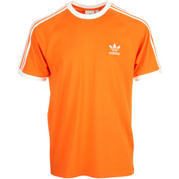 adidas Trička s krátkým rukávem 3 Stripes Tee Shirt - Oranžová