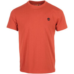 Textil Muži Trička s krátkým rukávem Timberland Short Sleeve Tee Oranžová