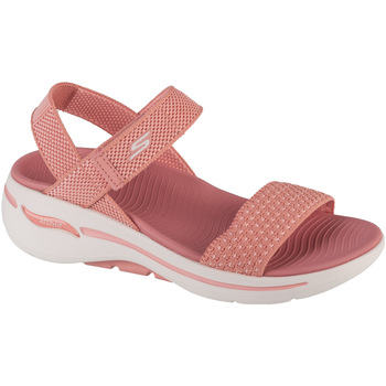 Skechers Sportovní sandály Go Walk Arch Fit Sandal - Polished - Růžová