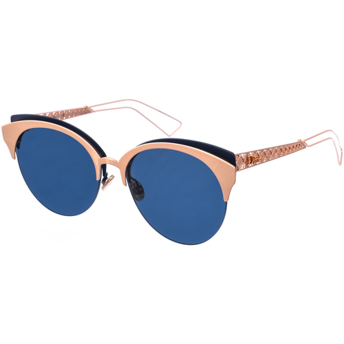 Hodinky & Bižuterie Ženy sluneční brýle Dior AMACLUB-2BNA9 Zlatá