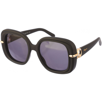 Hodinky & Bižuterie Ženy sluneční brýle Salvatore Ferragamo SF1058S-002 Černá