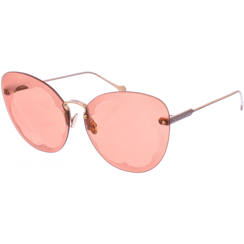 Hodinky & Bižuterie Ženy sluneční brýle Salvatore Ferragamo SF178S-FIORE37080719 Růžová