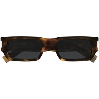 Hodinky & Bižuterie Muži sluneční brýle Yves Saint Laurent Occhiali da Sole Saint Laurent SL 660 002 Hnědá