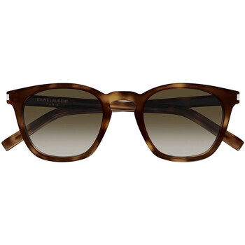 Yves Saint Laurent sluneční brýle Occhiali da Sole Saint Laurent SL 28 048 - Hnědá
