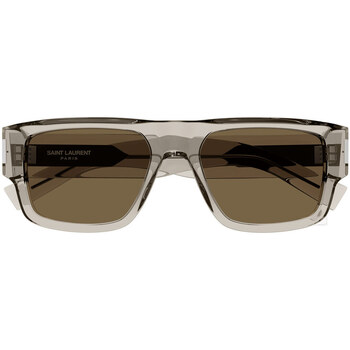Hodinky & Bižuterie Muži sluneční brýle Yves Saint Laurent Occhiali da Sole Saint Laurent SL 659 004 Béžová