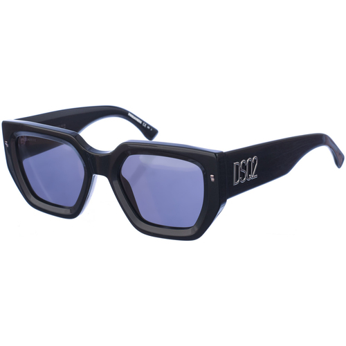 Hodinky & Bižuterie Ženy sluneční brýle Dsquared D20031S-807IR Černá