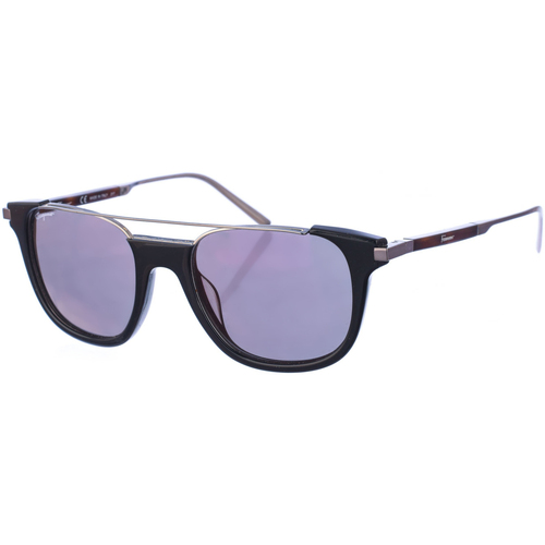 Hodinky & Bižuterie Muži sluneční brýle Salvatore Ferragamo SF160S-32655021 Černá