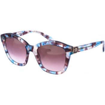 Hodinky & Bižuterie Ženy sluneční brýle Salvatore Ferragamo SF861S-33777252 Modrá
