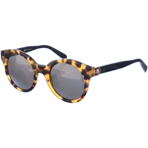 Hodinky & Bižuterie Ženy sluneční brýle Salvatore Ferragamo SF862S-33778215 Žlutá