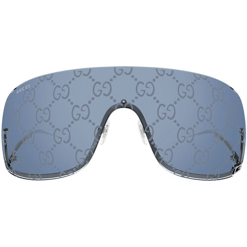 Hodinky & Bižuterie sluneční brýle Gucci Occhiali da Sole  GG1560S 003 Šedá