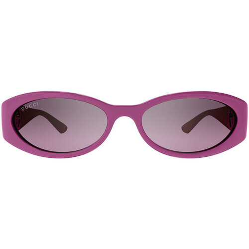 Hodinky & Bižuterie sluneční brýle Gucci Occhiali da Sole  GG1660S 003 Fialová