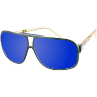 Hodinky & Bižuterie Muži sluneční brýle Carrera GRANDPRIX2WC-CSU1G Zelená