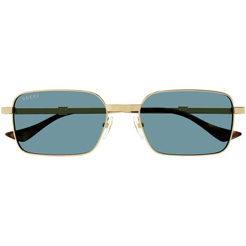 Hodinky & Bižuterie sluneční brýle Gucci Occhiali da Sole  GG1495S 003 Zlatá