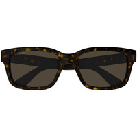 Hodinky & Bižuterie sluneční brýle Gucci Occhiali da Sole  GG1583S 002 Hnědá
