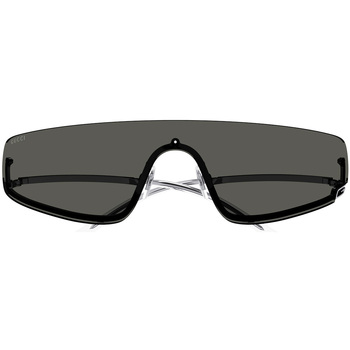 Hodinky & Bižuterie sluneční brýle Gucci Occhiali da Sole  GG1561S 001 Stříbrná       