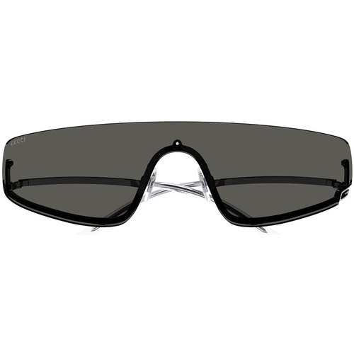 Hodinky & Bižuterie sluneční brýle Gucci Occhiali da Sole  GG1561S 001 Stříbrná       