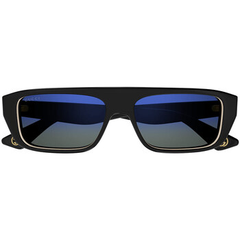 Hodinky & Bižuterie sluneční brýle Gucci Occhiali da sole  GG1617S 003 Černá